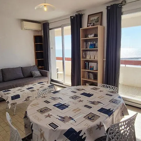 Vue Exceptionnelle à 1 Min, Parking Privé, 6 Pers Apartamento La Grande-Motte