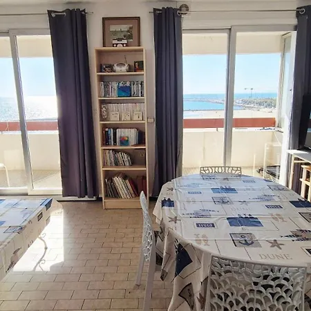 Lägenhet L Escapade Bleue 6 Pers, Cv, Vue Exceptionnelle, Parking La Grande Motte