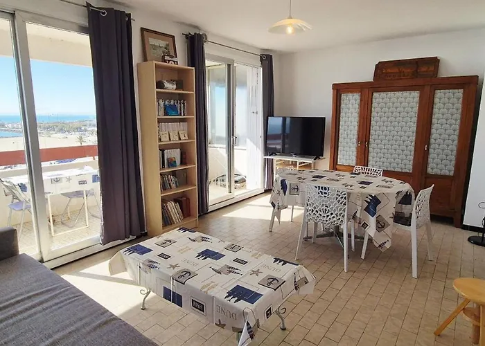 Appartement Vue Mer Exceptionnelle Plage A 1 Min, Parking Prive, 6 Pers 아파트 *