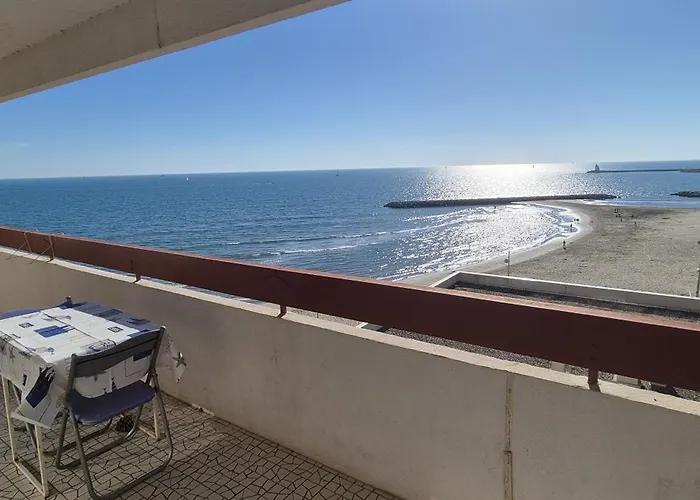 아파트 Appartement Vue Mer Exceptionnelle Plage A 1 Min, Parking Prive, 6 Pers *